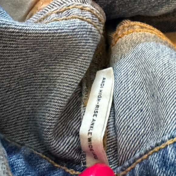 rag & bone Andi high rise Flare Wide Leg ankle length Jeans - Picture 11 of 13